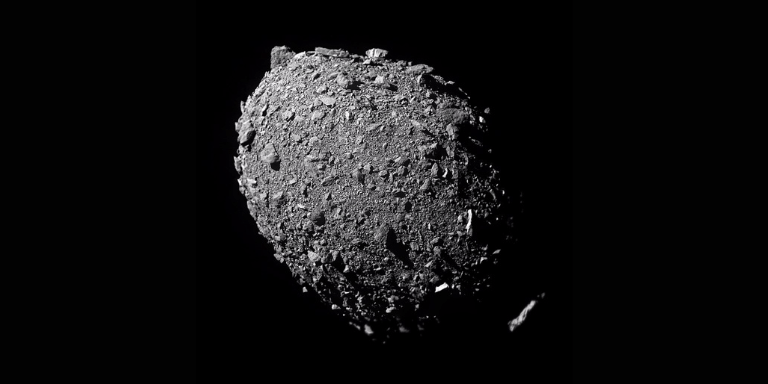 Dimorphos asteroid-composite