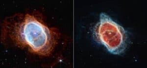James Webb Telescope Image dying star's final "Performance"